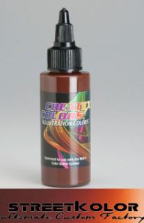 Ilustrační Hnědooranžová airbrush barva CreateX 60 ml (by CreateX)