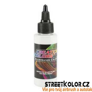 Ilustrační Neprůhledná bílá airbrush barva CreateX 30 ml (by CreateX)