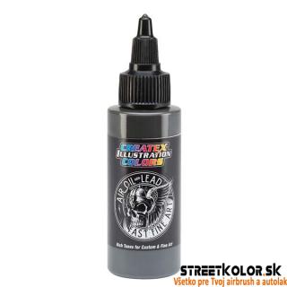 Ilustrační Neutrální šedá II airbrush barva CreateX 30 ml (by CreateX)