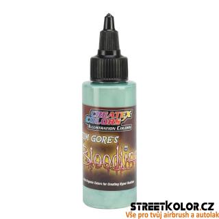 Ilustrační Studená modrá airbrush barva CreateX 60 ml (by CreateX)