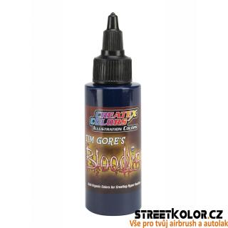 Ilustrační Tmavá Modrá airbrush barva CreateX 30 ml (by CreateX)