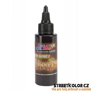 Ilustrační Tmavá purpurová airbrush barva CreateX 60 ml (by CreateX)