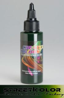 Ilustrační Zelená airbrush barva CreateX 60 ml (by CreateX)