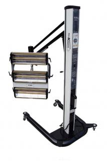 Infrazářič HECKMANN HK-3DC, 3 x 1000W senzor vzdálenosti, senzor teploty