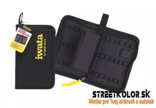 Iwata CL-500E ochranné pouzdro pro airbrush pistole a čistící nástroje (IWATA CL 500E Zipper Case for Airbrushes)