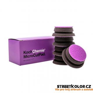 KochChemie Finální antihologramový fialový leštící kotouč Micro Cut Pad 45x 23mm (KochChemie Micro Cut Pad 45 x 23mm)