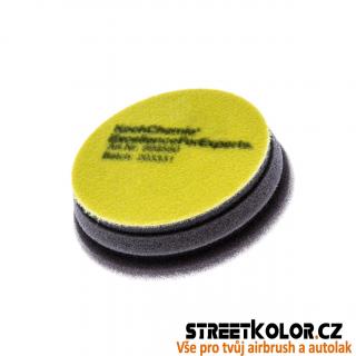 KochChemie Středně tvrdý žlutý leštící kotouč Fine Cut Pad 76 x 23 mm (KochChemie Fine Cut Pad 76 x 23mm)