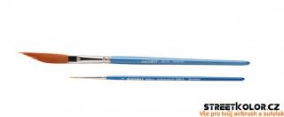 Kolibri 526NY Set dvou modrých syntetických štětců (Brush Set 526NY)