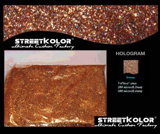 KolorPearl Brilliant barva ředidlová, Odstín Hologram Oranžový,400micro (400micro )