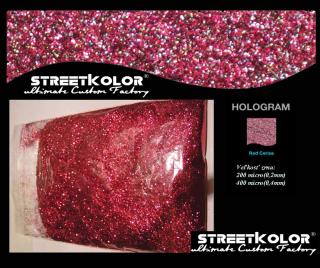 KolorPearl Brilliant barva ředidlová, Odstín Hologram Tmavě Červený,200micro (200micro )