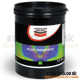 Lechler LQ179115 fluo Signálny pigment zelený - vysokokvalitný, 500 gramov