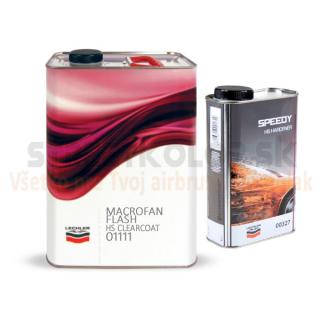 Lechler Macrofan Flash 01111 rychlý lesklý lak, 4L + 2L tužidla + ředidlo