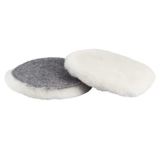 Leštící kotouč z dlouhosrsté jehněčí kůže KOLORTECH SUPERPOLISH, Ø135 mm (KOLORTECH SUPERPOLISH LAMBS WOOL PAD (LAMMFELL POLIERSCHREIBE), Ø135 mm)