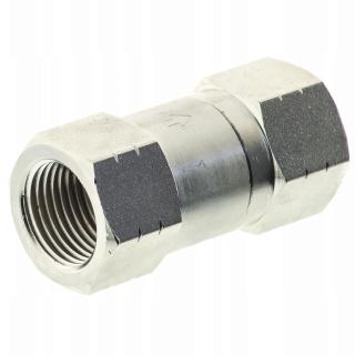 Lineární zpětný ventil 1/2&quot; - 1/2&quot; pro kompresory a vzduchová potrubí