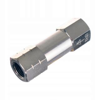 Lineární zpětný ventil 1/8&quot; - 1/8&quot; pro kompresory a vzduchová potrubí