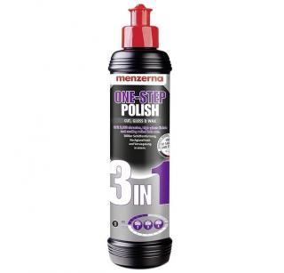 Menzerna 3v1, hrubá + střední + finální pasta, 250ml (MENZERNA 3in1 ONE-STEP POLISH - CUT, GLOSS &amp; WAX, 250ml)