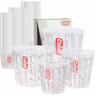 Míchací pohár bez víčka Colad 700 ml - Na míchání barev a laků, 100ks (COLAD MIX CUP - Míchací pohar Colad 700 ml, 10k0s)