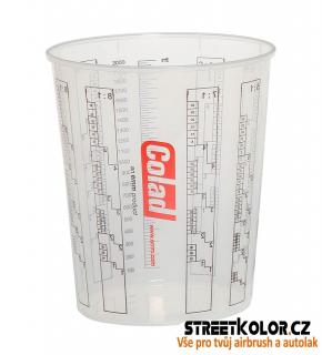 Míchací pohár bez víčka Colad 700 ml - Na míchání barev a laků (COLAD 700)