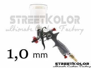 Mini stříkací pistole  Auarita H-887 HVLP 1,0 mm (90-170l/min.)