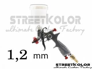 Mini stříkací pistole  Auarita H-887 HVLP 1,2 mm (90-170l/min.)