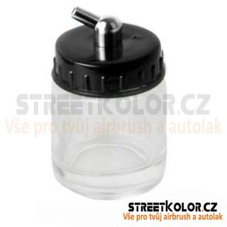 Nádobka / Lahvička skleněná BD-03 22 ml pro airbrush pistole Fengda