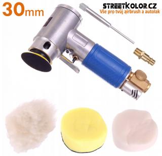 Pneumatická orbitální bruska KolorTech AT-8018, unašeč: 30mm