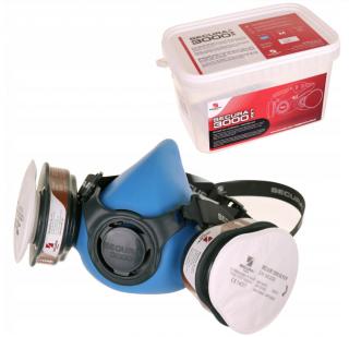 Polomaska SECURA 3000 A1P2 pro lakérnika