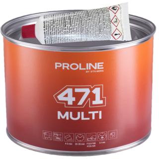 PROLINE 471 Multi Tmel - git Šedý 1,5l = 2 kg (PROLINE MULTI 471 MULTIFUNCTIONAL FINISHING POLYESTER PUTTY 2kg)