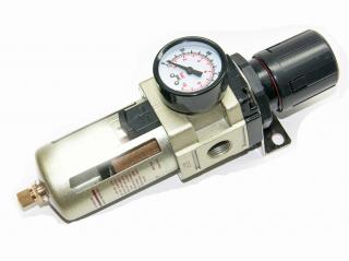 Regulátor tlaku s filtrem AW4000-04, vnitřní závit: 1/2&quot;, filtrace: 40 mikronů
