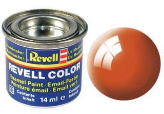 REVELL 30 oranžová lesklá syntetická modelářská barva (RAL2004), 14ml (REVELL 32130 ORANGE GLOSS 14ml 0,47fl oz EMAIL COLOR)