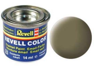 REVELL 39 Tmavě zelená matná syntetická modelářská barva, 14ml (REVELL 32139 DARK GREEN MAT 14ml 0,47fl oz EMAIL COLOR)