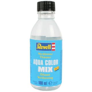 Revell 39621 ředidlo a zpomalovač schnutí pro akrylové barvy, 100ml (REVELL 39621 AUQA COLOR MIX 100ml)