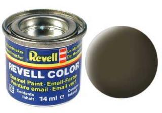 REVELL 40 Černo zelená matná syntetická modelářská barva, 14ml (REVELL 32140 BLACK GREEN MAT 14ml 0,47fl oz EMAIL COLOR)