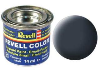 REVELL 79 Šedivo modrá matná syntetická modelářská barva (RAL7031), 14ml (REVELL 32179 GREYISH BLUE MAT 14ml 0,47fl oz EMAIL COLOR)