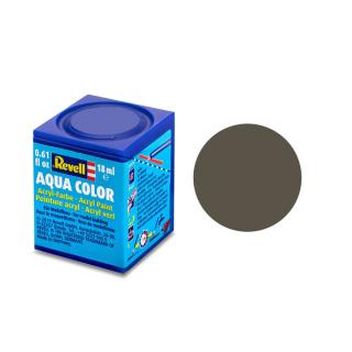 REVELL AQUA 46 NATO olivová matná akrylová modelářská barva (RAL7013), 18ml (REVELL 36146 NATO OLIVE MATT 18ml 0,61fl oz AQUA ACRYL COLOR)