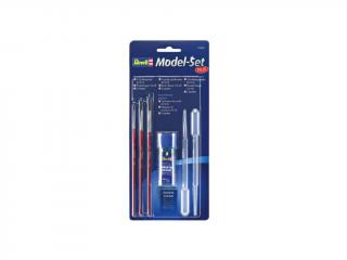 Revell Model Set Plus - Základní příslušenství pro malování modelů (REVELL 29620 MODEL SET PLUS)