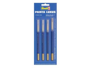 Revell Painta LUXUS, Sada 4 štětců z kuní srsti (REVELL 39629 PAINTA LUXUS SET 00, 1, 2, 5/0)