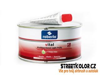 Roberlo VITAL LIGHT PUTTY - lehký a snadno brousitelný stěrkový tmel, git, 1000m