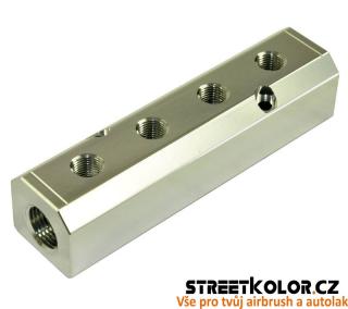Rozbočovač vzduchu 2x1/2&quot; + 4x1/4&quot;