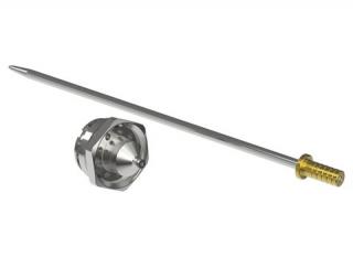 Sada: Jehla, tryska 1,2mm pro SAGOLA 4600 - všechny verze (SAGOLA 10011137 KIT NOZZLE + NEEDLE 1,20mm SERIES 4600)