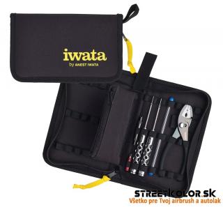 Sada nástrojů Iwata CL-500 pro údržbu airbrush pistolí