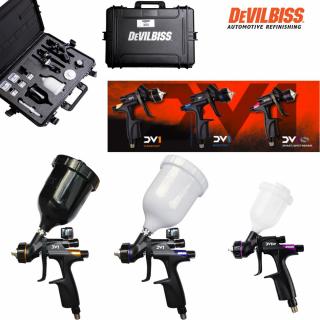SET: 2 x DeVilbiss DV1 DIGITAL + DEVILBISS DV1S v kufříku + příslušenství