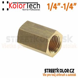 Spojka přímá vnitřní závit 1/4 &quot;na 1/4&quot; (samice-samice)