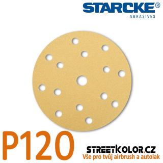 Starcke Brúsny disk P120, 150mm, 14+1dier, 1ks