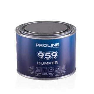 Strukturální 1K barva na plasty - černá, 0,5L, Proline 959 (Proline 959 BUMPER BLACK 500ml)