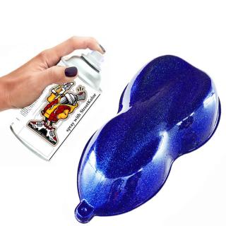 SuperBlue extra výrazná metalická barva ve spreji: 400ml