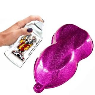 SuperMagenta extra výrazná metalická barva ve spreji: 400ml