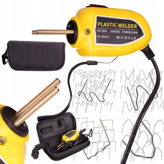 Svářečka plastů 100W + 200x svařovací drát (PLASTIC WELDER KOLORTECH BY-BD002)