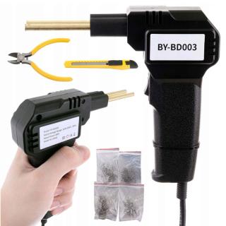 Svářečka plastů 60W + 200x svařovací drát (PLASTIC WELDER KOLORTECH BY-BD003)