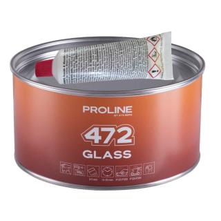 Tmel se skelným vláknem PROLINE 472 GLASS, hmotnost: 1500 g (PROLINE GLASS 472 FIBERGLASS PUTTY, 1500g)